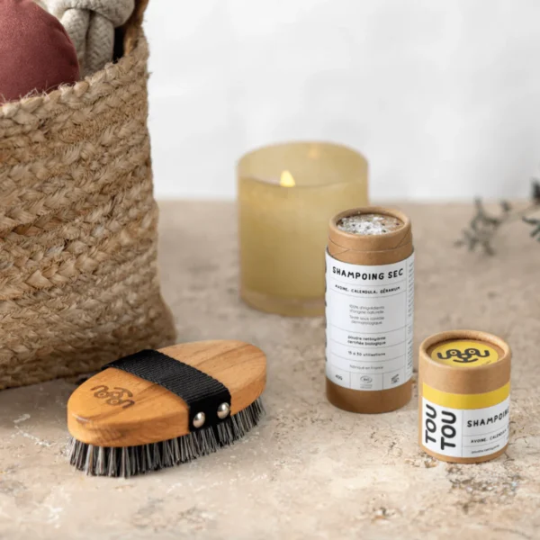 shampoing sec bio toutou pet care