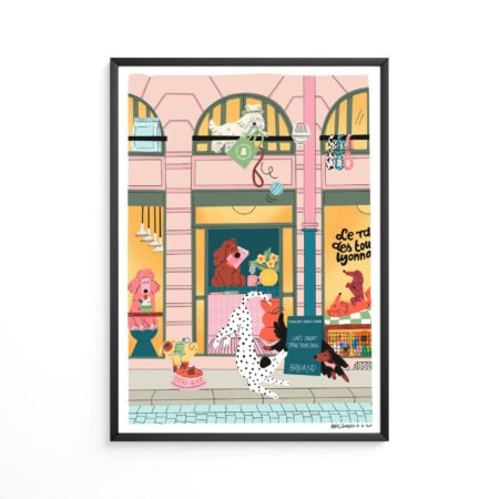 Affiche « Le rendez-vous des toutous lyonnais »