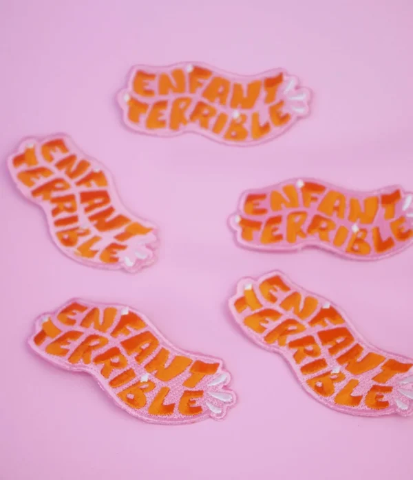 Badge thermocollant Enfant Terrible – Image 2