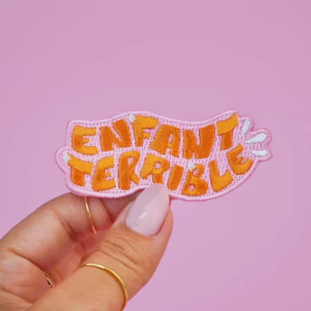 Badge thermocollant Enfant Terrible