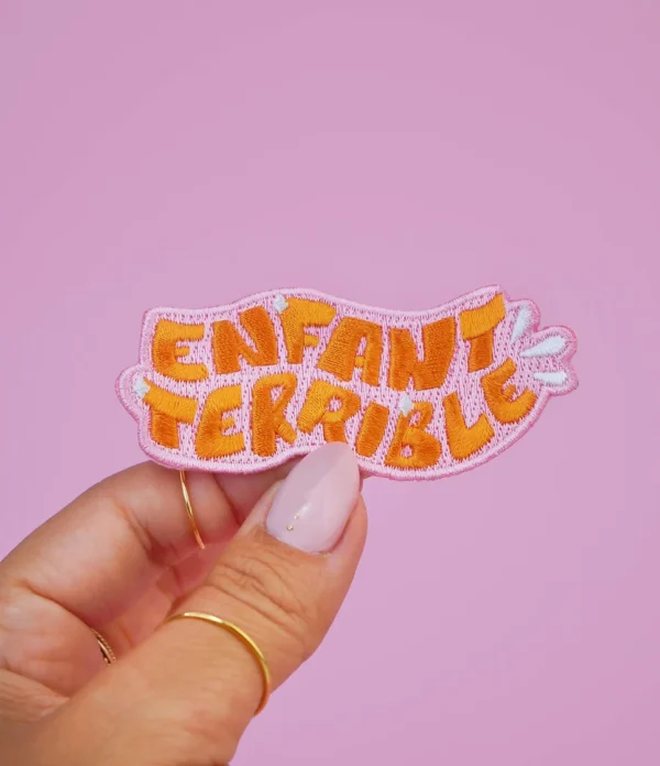 Badge thermocollant Enfant Terrible