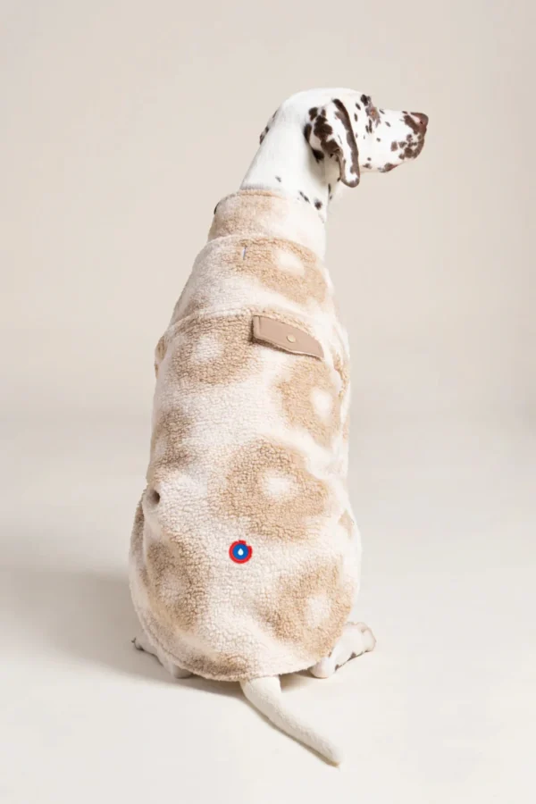 Gilet polaire à fleurs – Image 3
