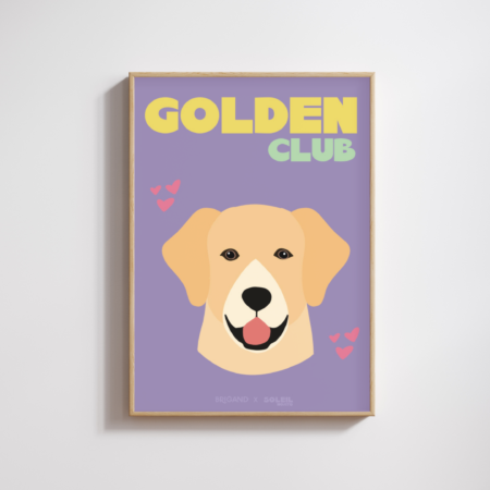 Affiche « Golden Club »