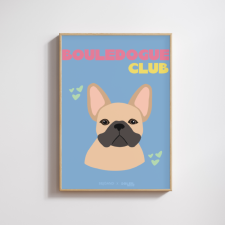 Affiche « Bouledogue Club »