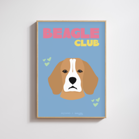 Affiche « Beagle Club »