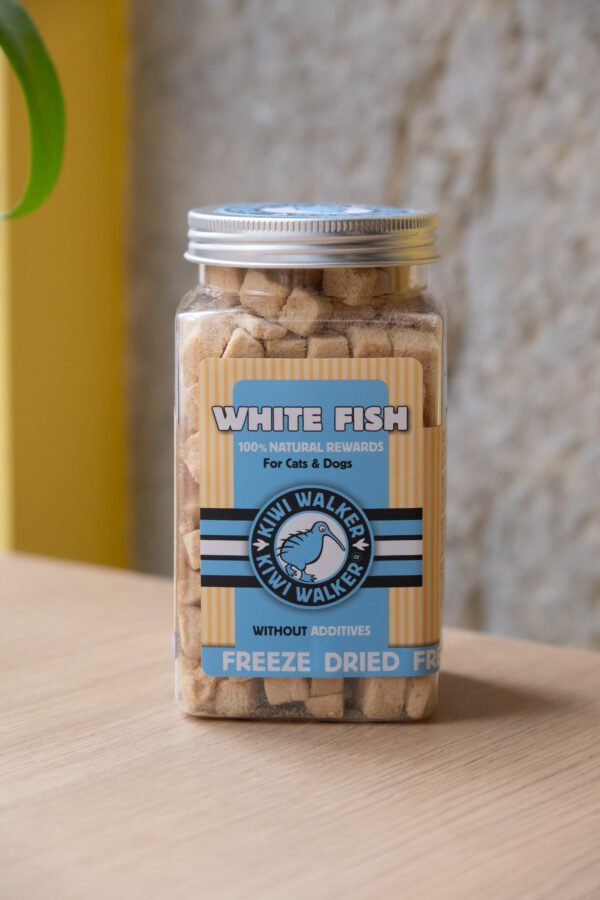 Friandises lyophilisées au poisson blanc