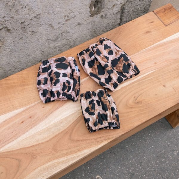 Snood en coton à motif léopard – Image 2