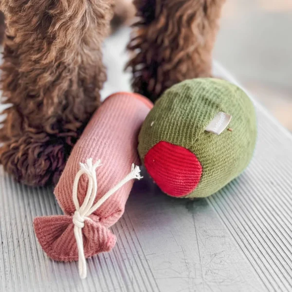 Peluche Olive et salami – Image 3