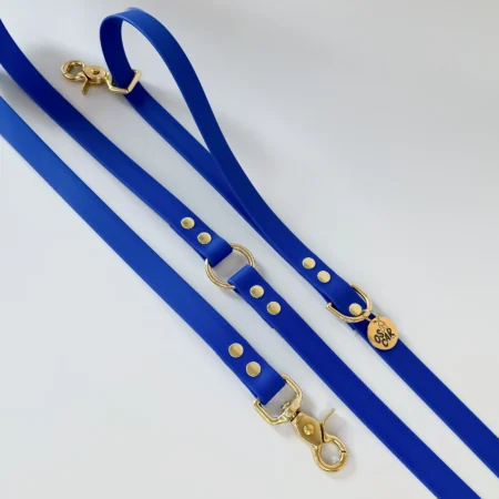 Laisse multi-positions imperméable <br>Bleu roi