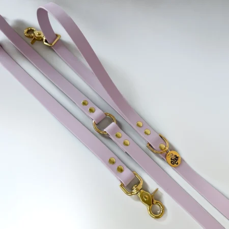 Laisse multi-positions imperméable <br>Lilas