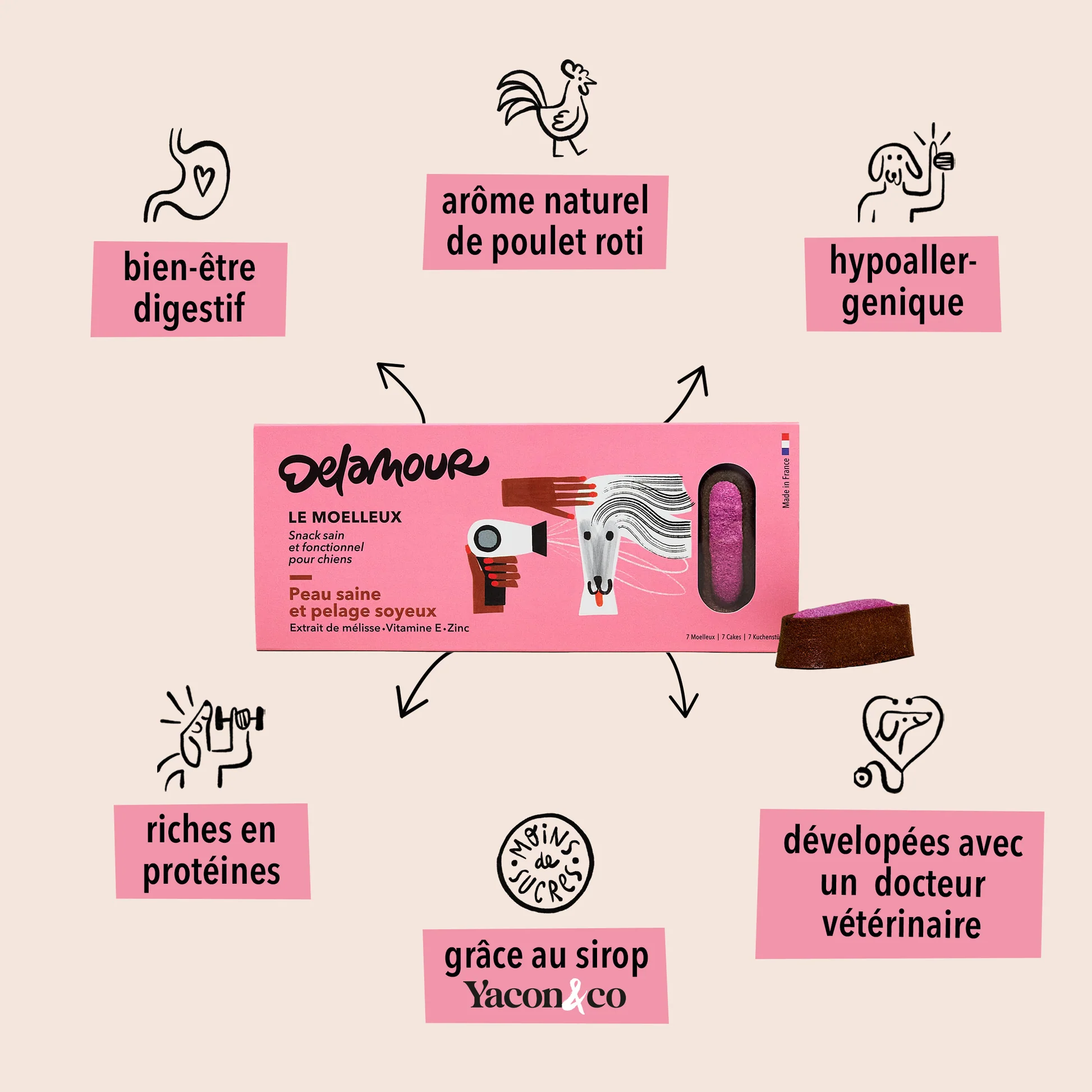 Le Moelleux Peau saine et Pelage soyeux – Image 2