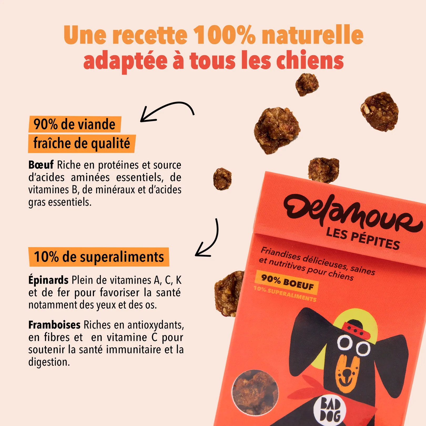 Friandises 100% naturelles au bœuf – Image 3