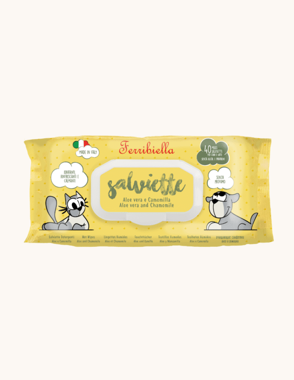 Lingettes nettoyantes Aloe Vera & Camomille