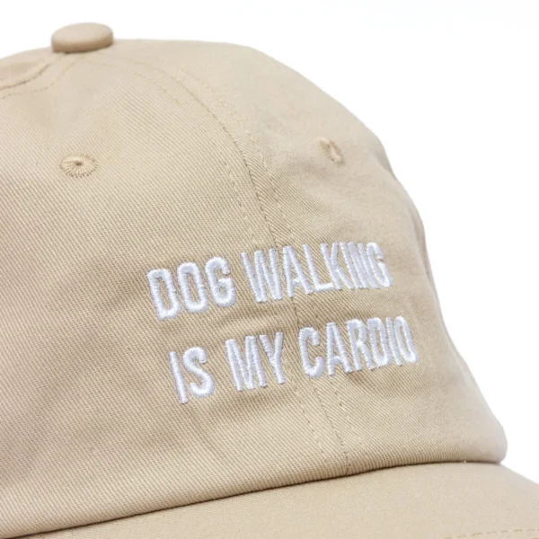 Casquette "Dog Walking Is My Cardio" – Image 2