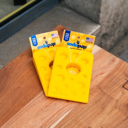 Jouet ultra résistant en forme de fromage