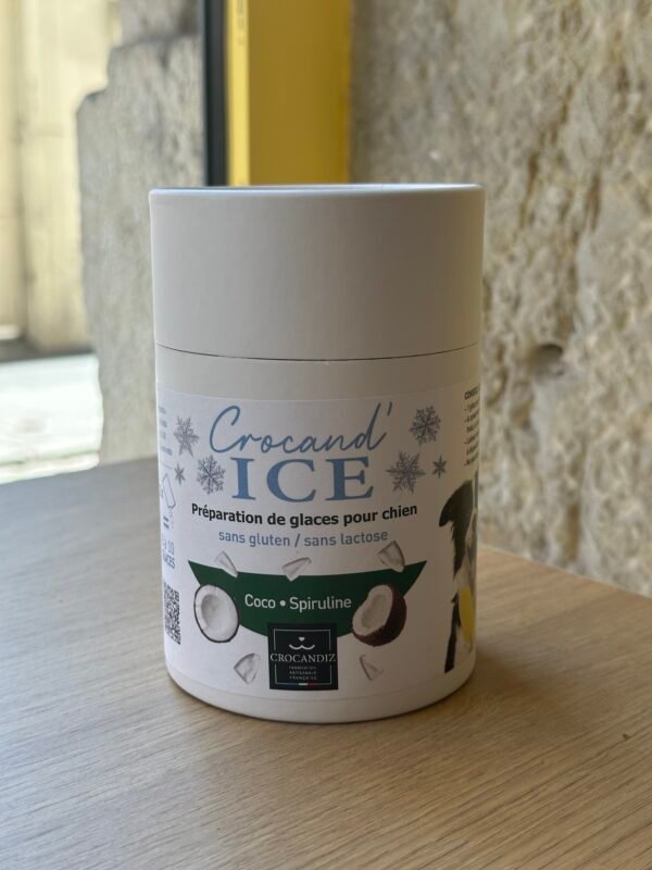 Préparation pour glaces Coco & Spiruline