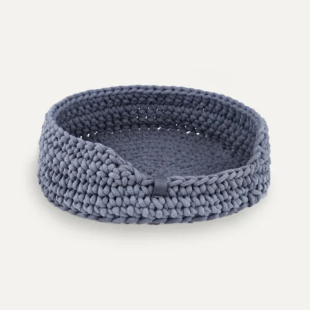 Panier en corde de coton recyclé