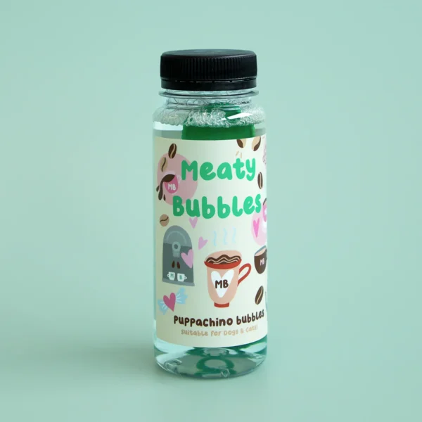 Bulles comestibles saveur Puppachino