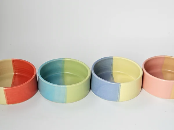 Petite gamelle en céramique bicolore – Image 3