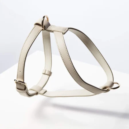 Harnais en cuir vegan Taupe