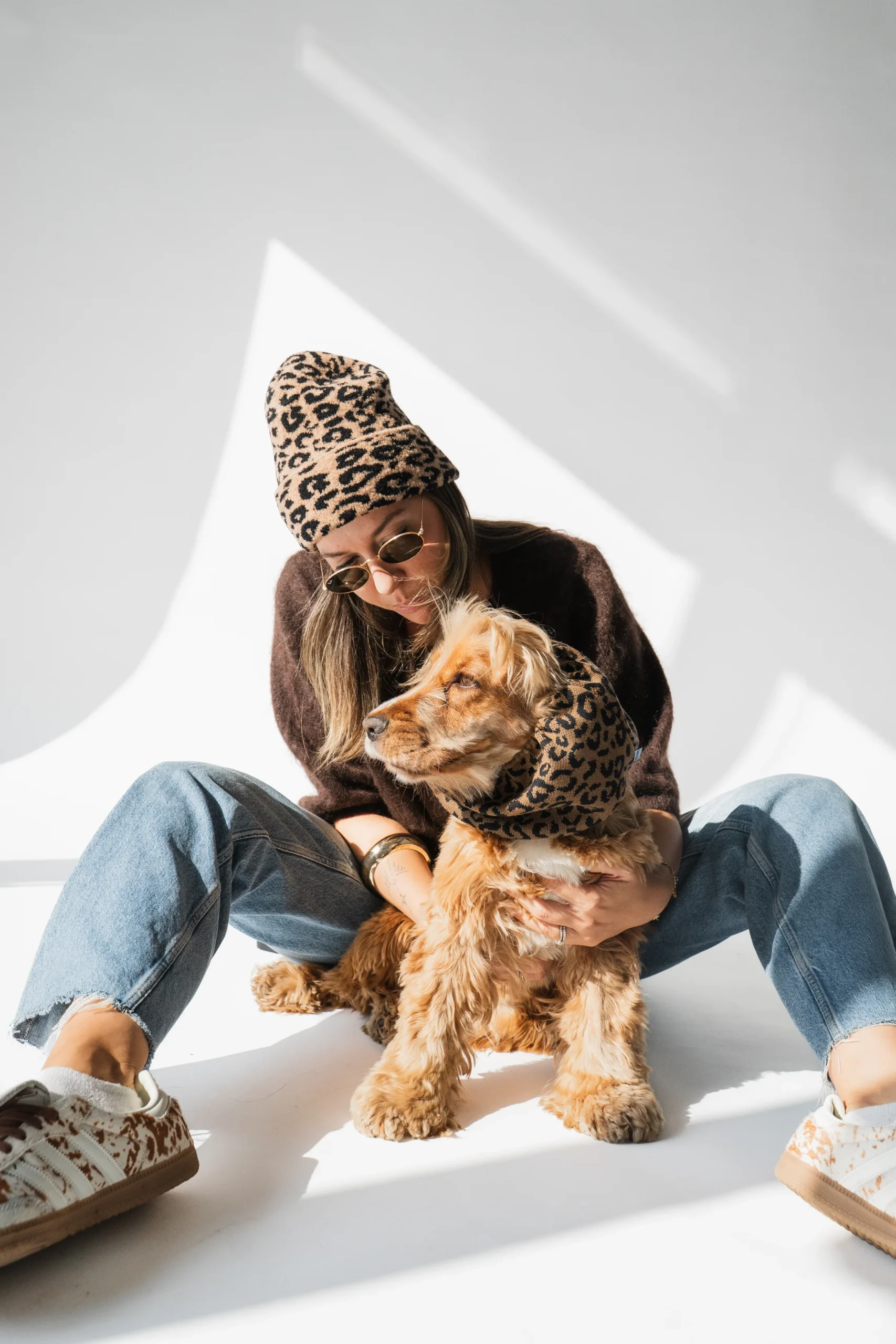 Duo matchy léopard