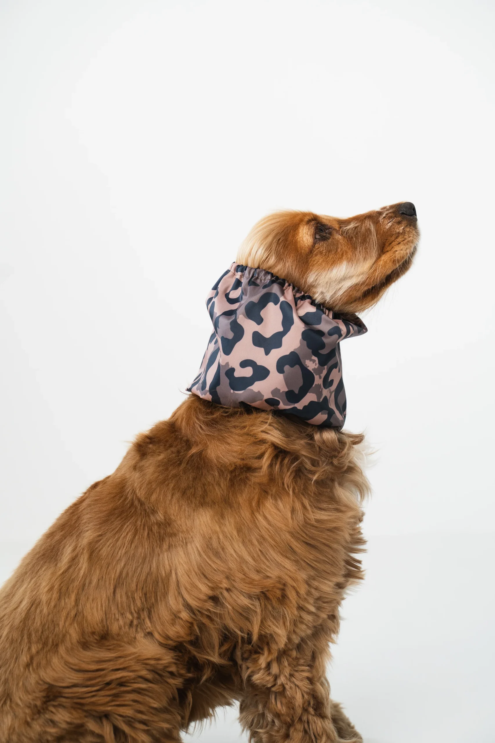 Snood imperméable léopard
