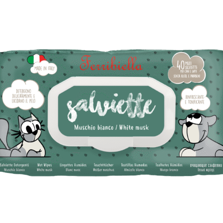 Lingettes nettoyantes Musc blanc