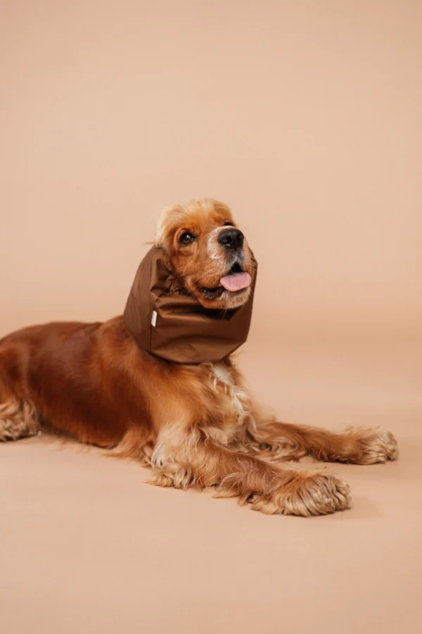 Snood imperméable marron – Image 3