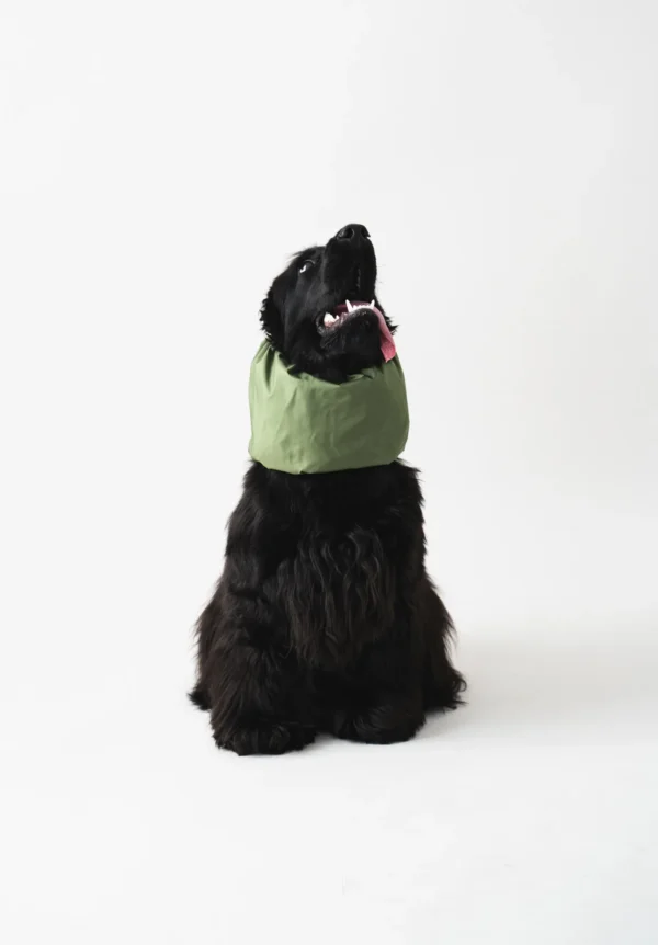 Snood imperméable kaki