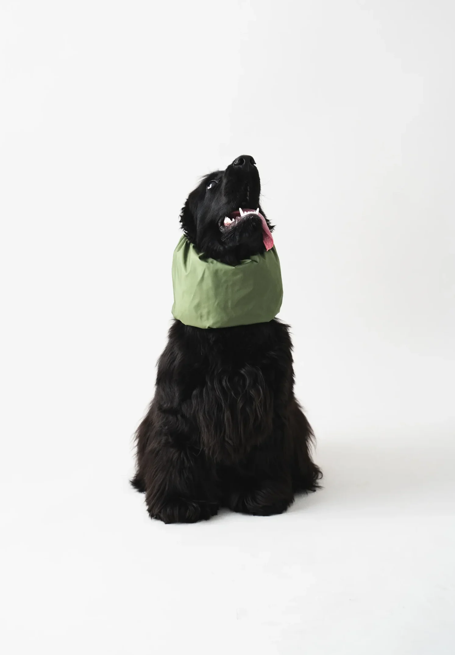 Snood imperméable kaki