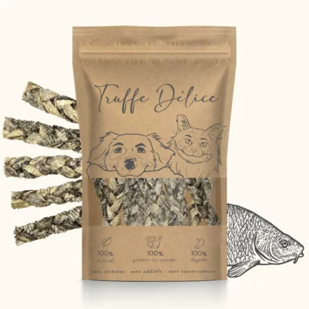 Tresses de peaux de morue