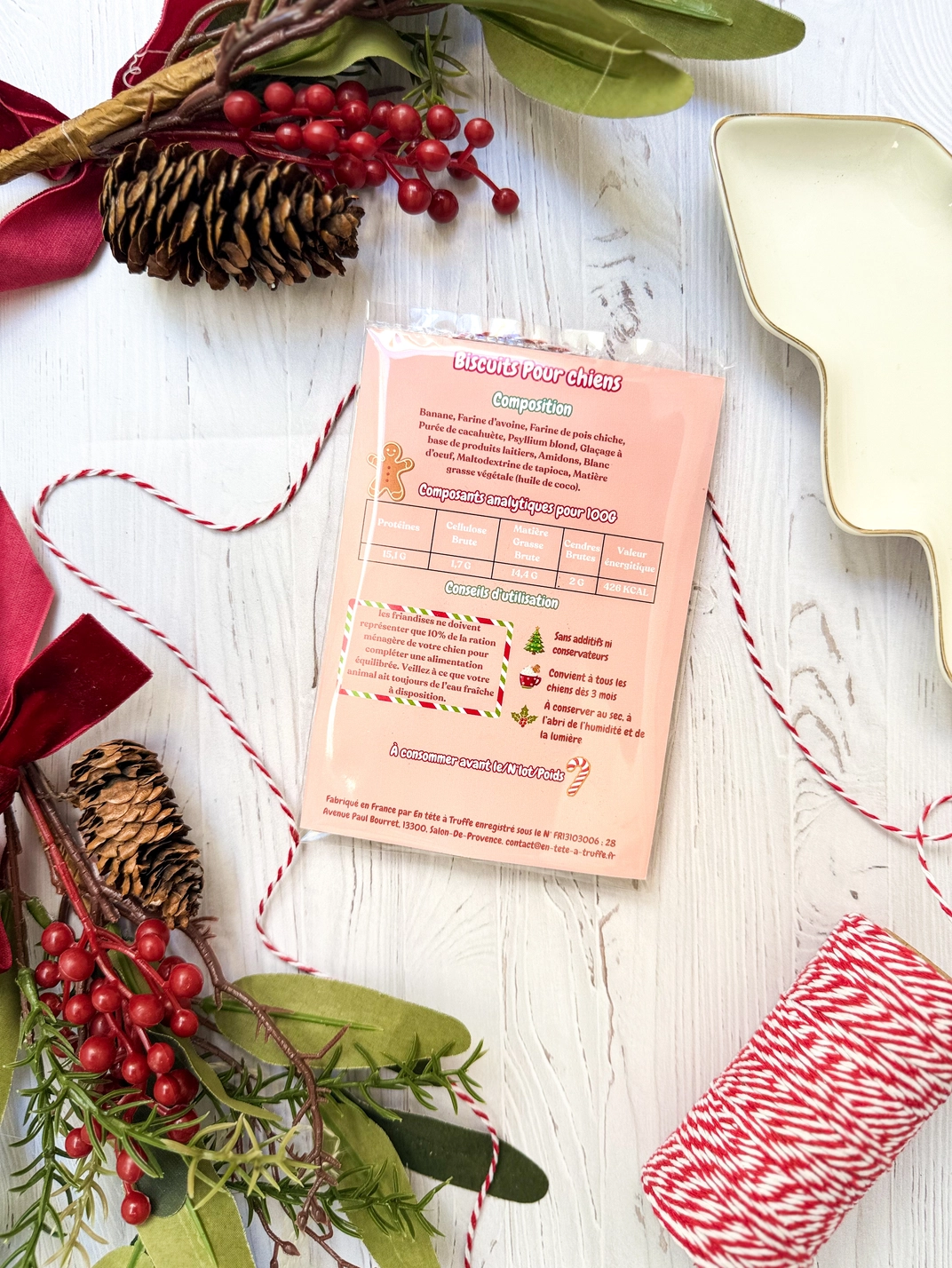 Trio de biscuits artisanaux glacés Woofement Gourmand – Image 2