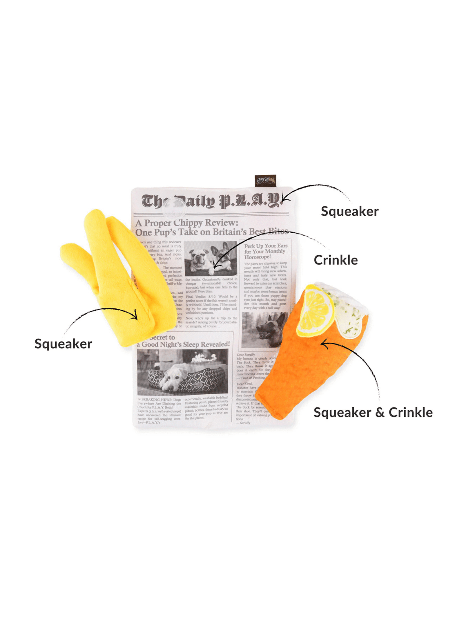 Jouet de fouille Fish & Chips – Image 3