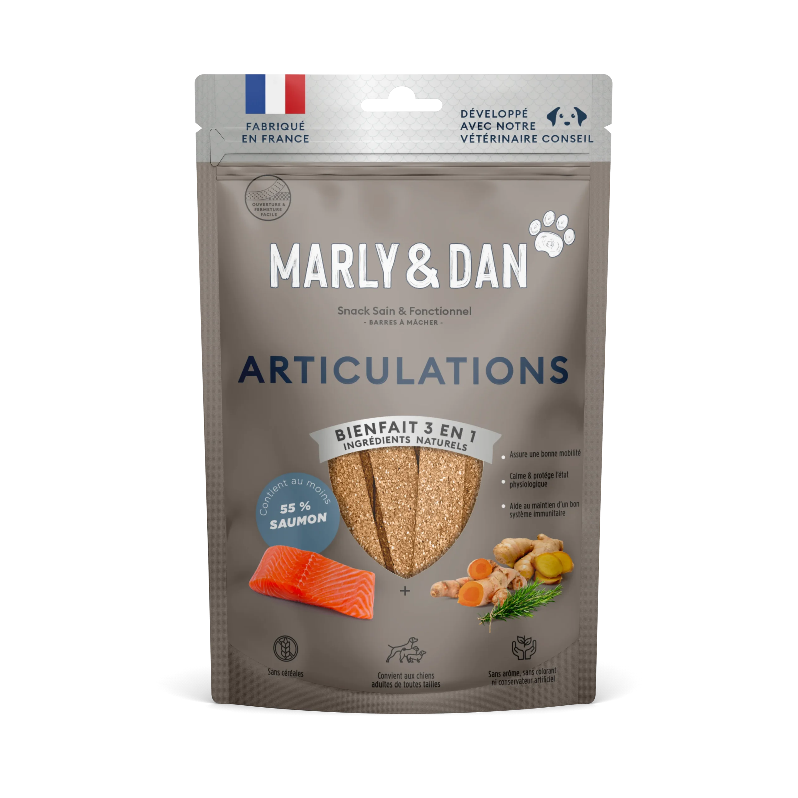 Barres à mâcher Articulations