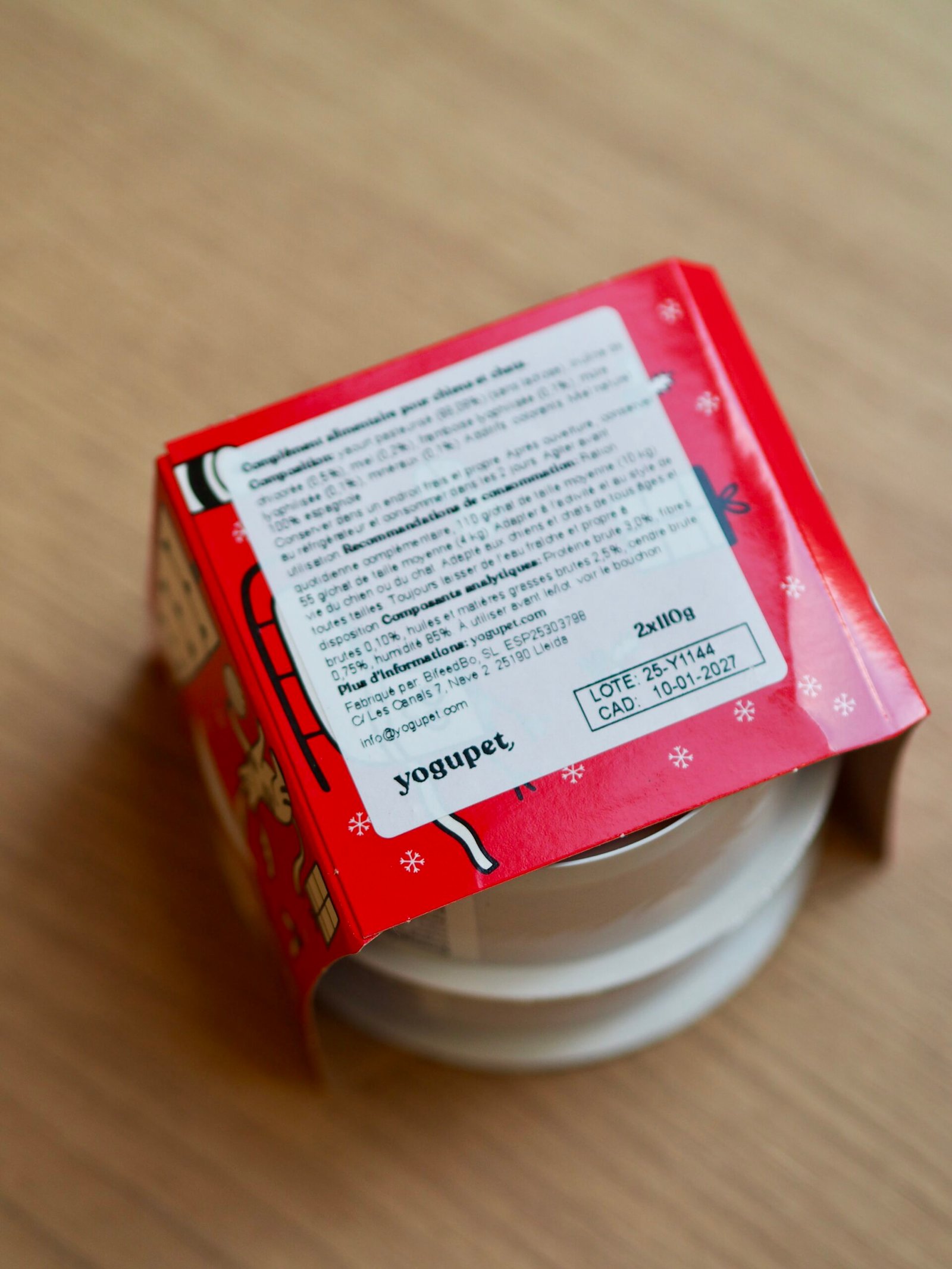 Yaourts Miel & Fruits rouges - Édition de Noël – Image 3