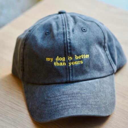Casquette vintage “My dog is better than yours”