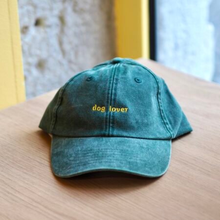 Casquette vintage “Dog lover”