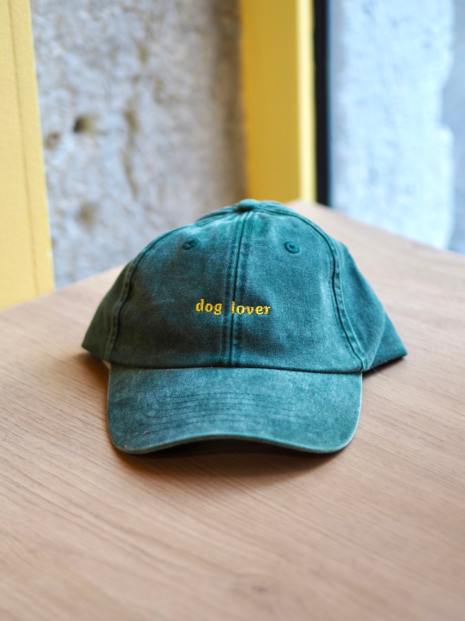 Casquette vintage “Dog lover”