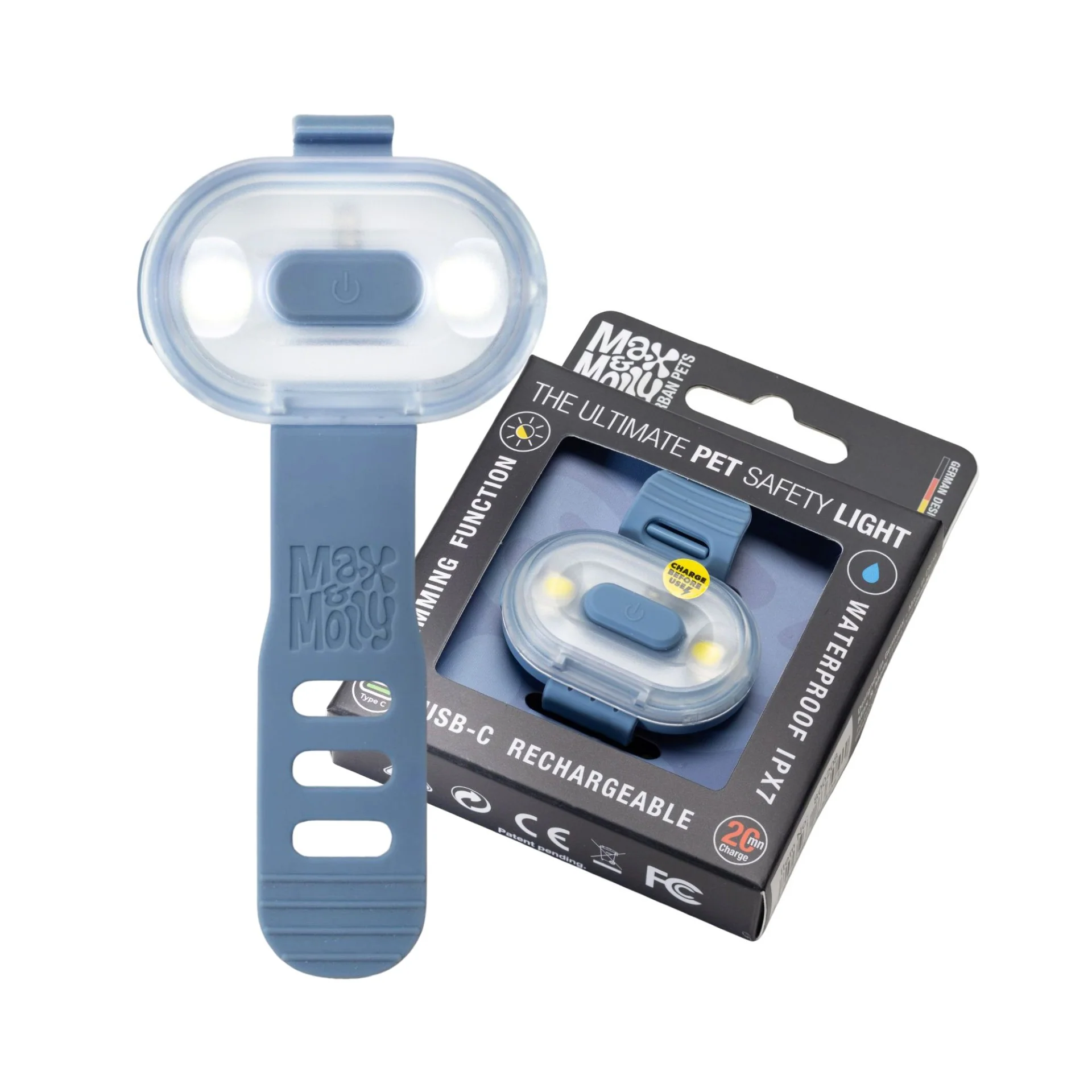 Lumière haute visibilité pour collier <br>ou harnais – Image 8