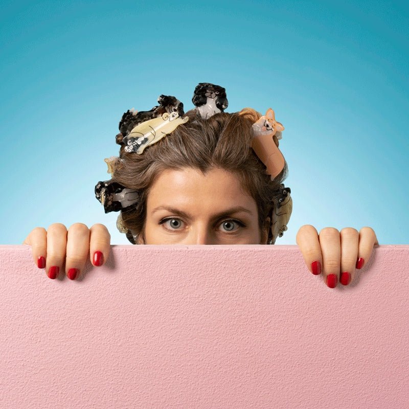 Pince à cheveux motif Carlin – Image 2