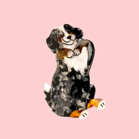 Pince à cheveux motif Bouvier