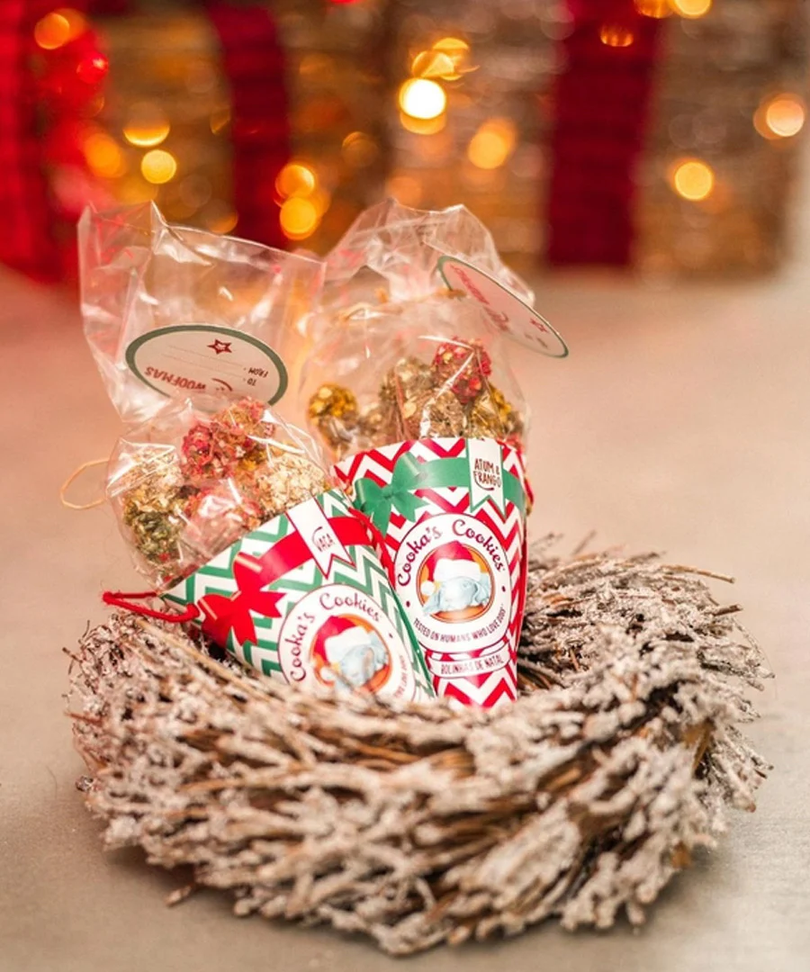 Boules de Noël au Poulet & Thon