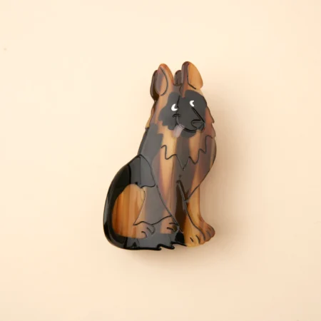 Pince à cheveux motif Berger Allemand