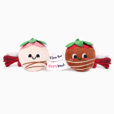 Jouet en forme de fraises au chocolat