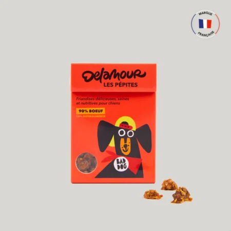Friandises naturelles pour chien – Les Pépites au bœuf (format nomade)