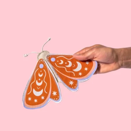 Jouet papillon en toile