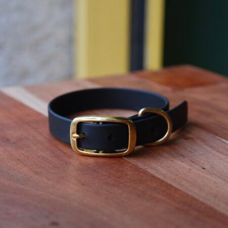 Collier en BioThane® noir