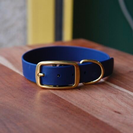 Collier en BioThane® marine