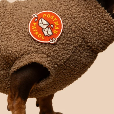 Badge à thermocoller sur bandana Postman Patrol