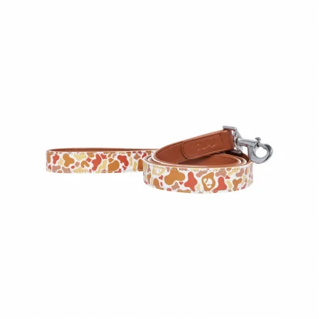 Laisse en cuir végétal 130cm Sunny
